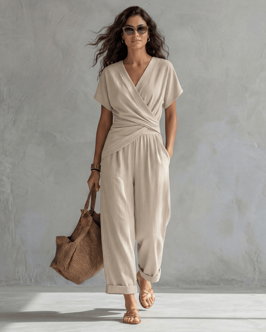 Renata | Conjunto Cruzado Elegante - SC