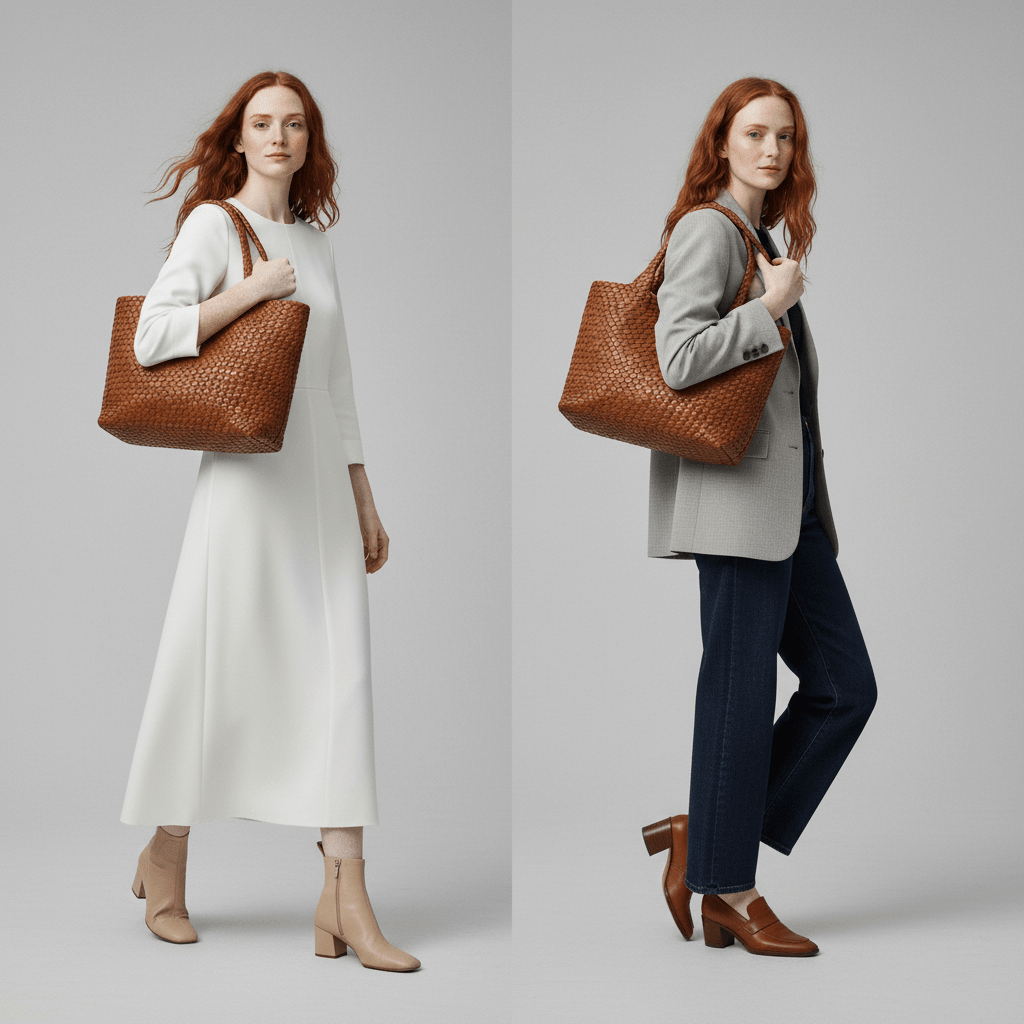 Heritage™ | Bolso Tote de Cuero Artesanal - SC