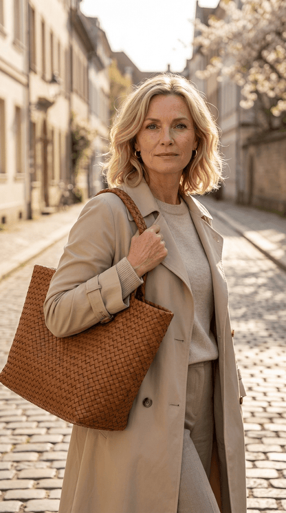 Heritage™ | Bolso Tote de Cuero Artesanal - SC